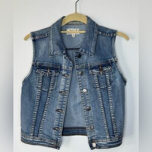 Chiqle Denim Architect Vest - Size M